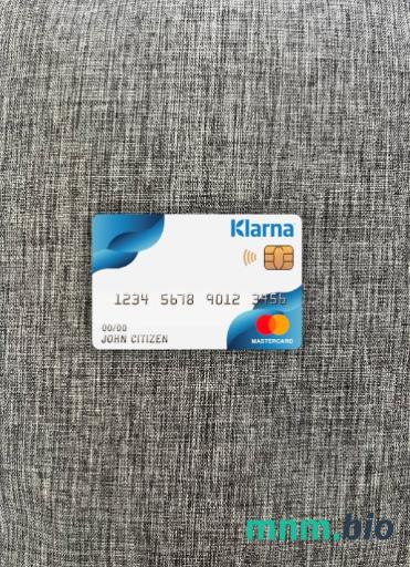 Finland Klarna bank wygląd zdjęcia mastercard skan PSD + zdjęcie